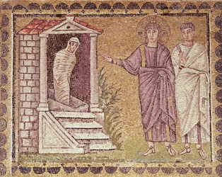 La résurrection de Lazare, scènes de la vie du Christ
